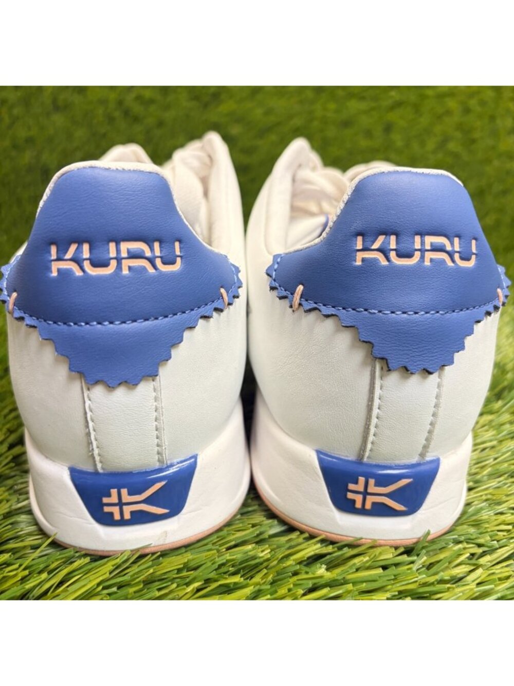 Kuru Roam Classic Court Womens Size 9.5 White Athletic Leather Shoes Sneakers - Picture 6 of 10